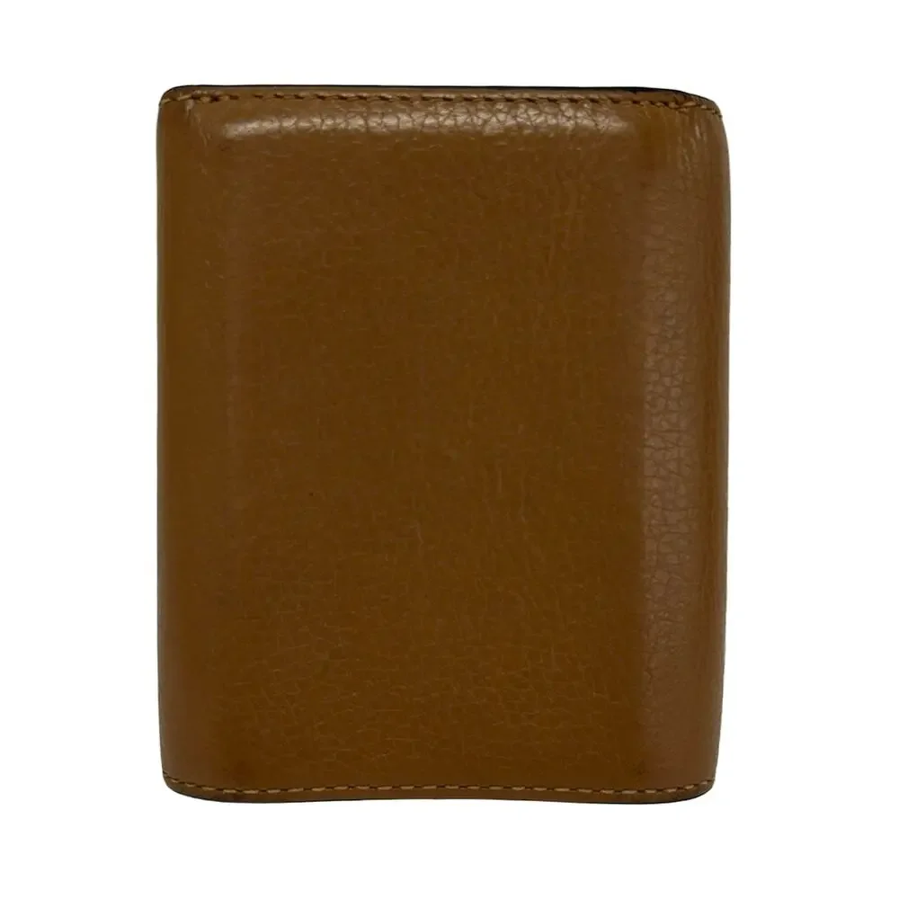 Loewe Trifold Wallet 124.12AB41 Brown Dark Brown